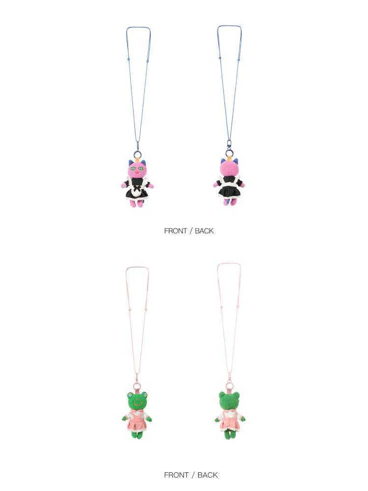 Knitted Animal Pendant Necklace【s0000015374】