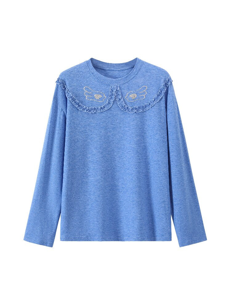 Small Wing Hot Painting T-Shirt【s0000015846】