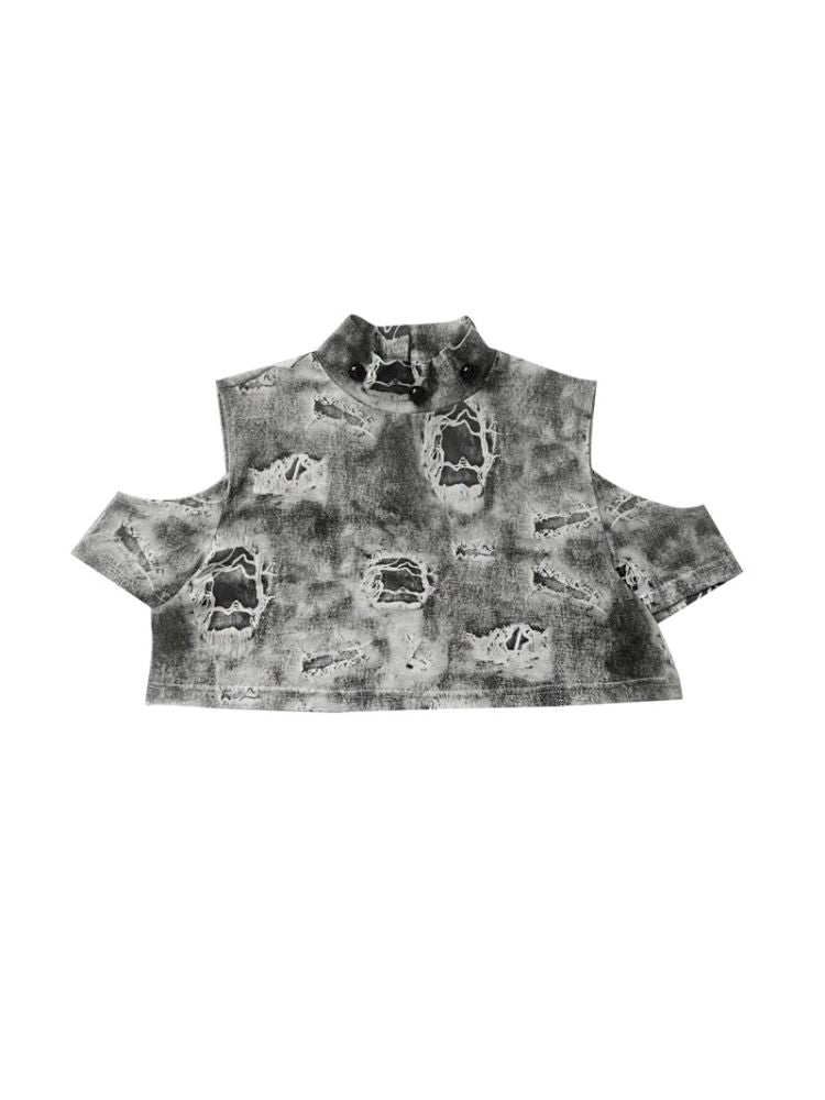 Washable gal niche denim bib culottes【s0000013490】