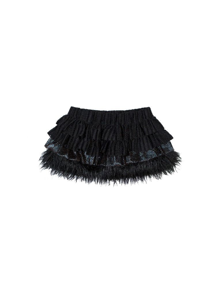 Hairy Cake Short Skirt [S0000010499]