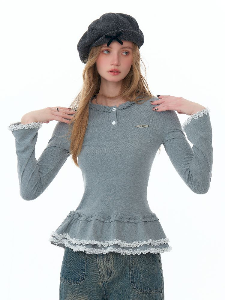 Slim Thin Knitted Bottom Shirt【s0000011490】