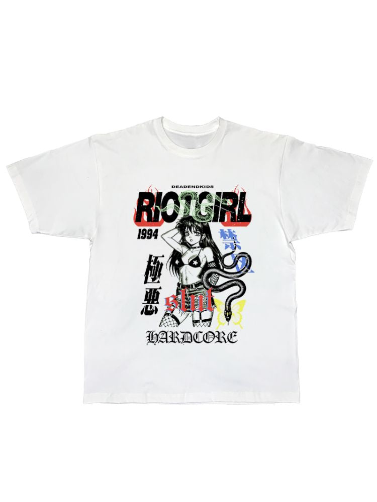 Street tide loose versatile multicolor T-shirt【s0000013601】