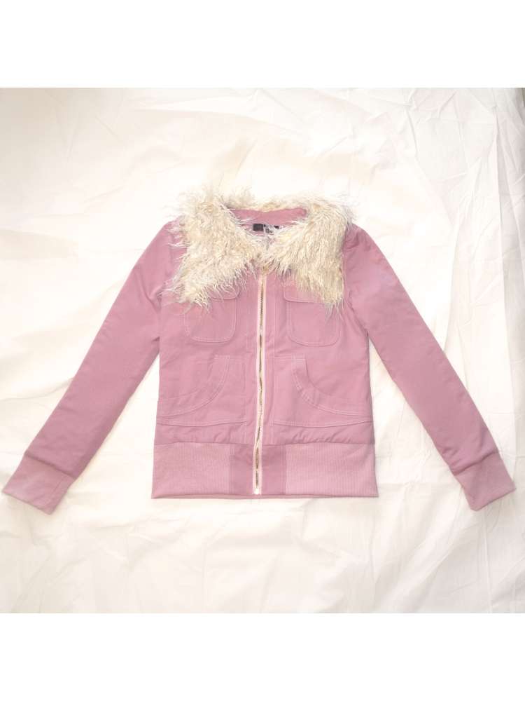 Slim Pocket Plush Collar Jacket【s0000015400】