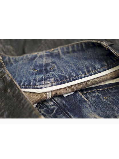 Vintage Washed Strait Jeans [S0000010399]