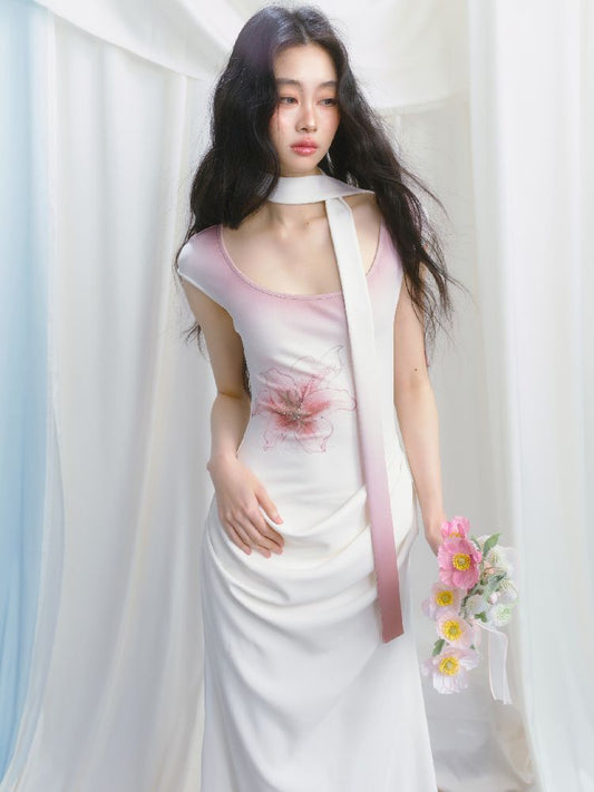 Atmosphere Printed Skinny Dress【s0000012146】