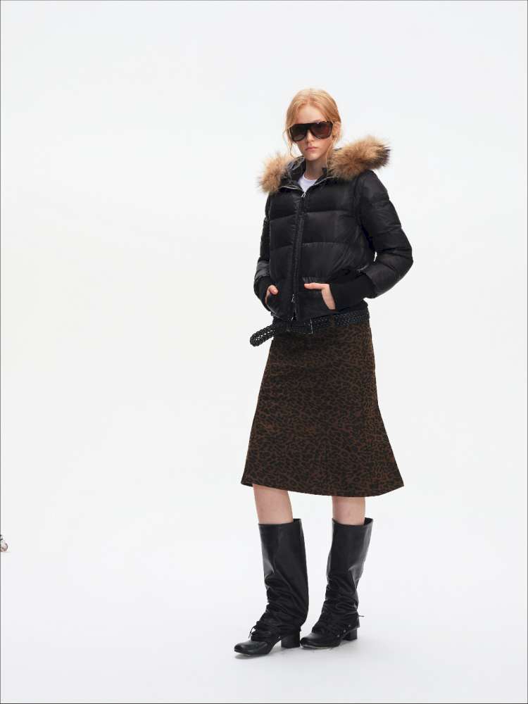 Leopard Print A-Line Mermaid Skirt【s0000015063】
