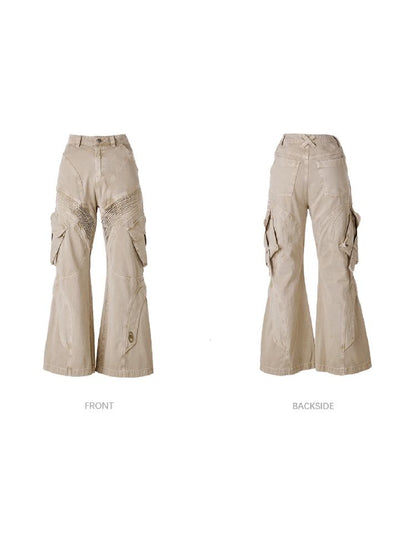 Micro Straight Leg Work Pants【s0000011363】