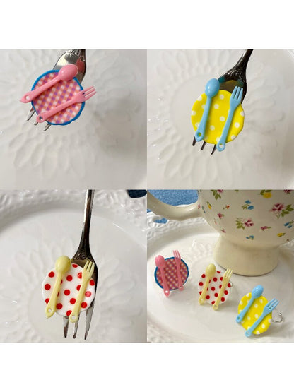 Tableware Star Ring Necklace【s0000015847】