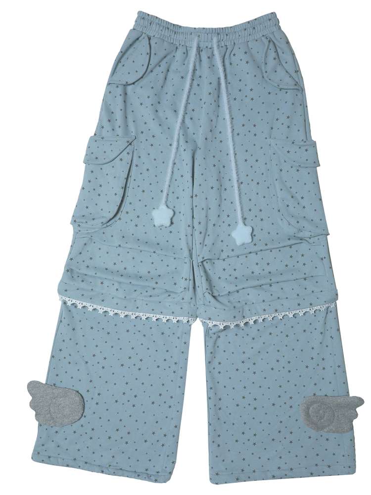 Blue Angel Wings Paratrooper Cargo Pants【s0000014692】