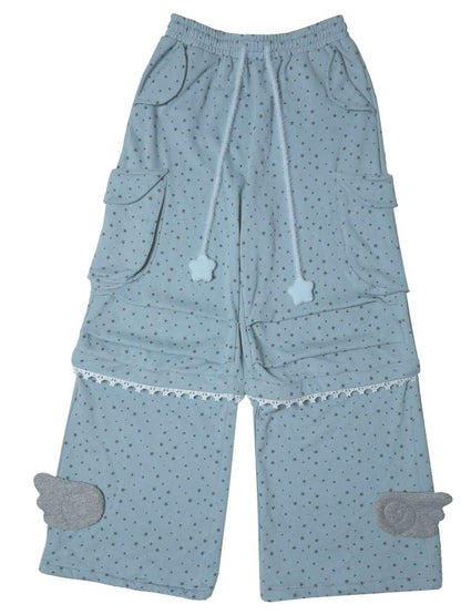 Blue Angel Wings Paratrooper Cargo Pants【s0000014692】