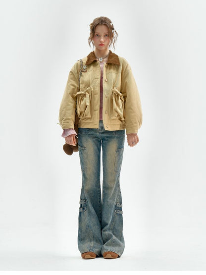 Corduroy Sandwich Cotton Barnstormer Jacket【s0000011512】