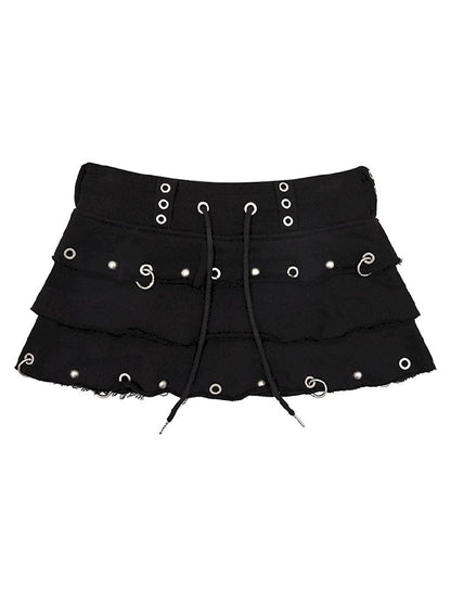 Studded Embellished Cake Dress【s0000012175】