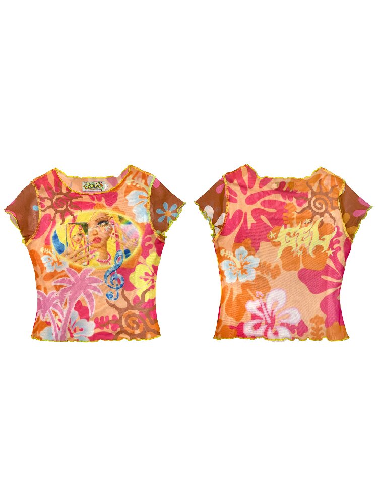 Summer Island Fitted Mermaid Dress【s0000017517】