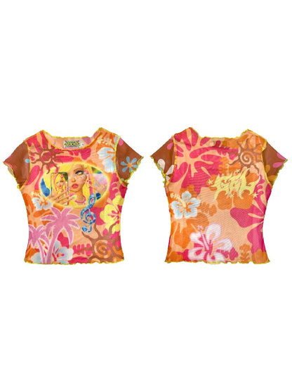 Summer Island Fitted Mermaid Dress【s0000017517】