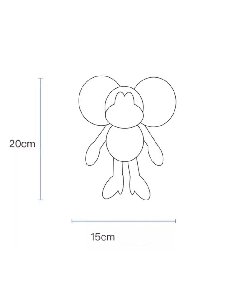 Small mouse microfiber leather handbag【s0000012826】