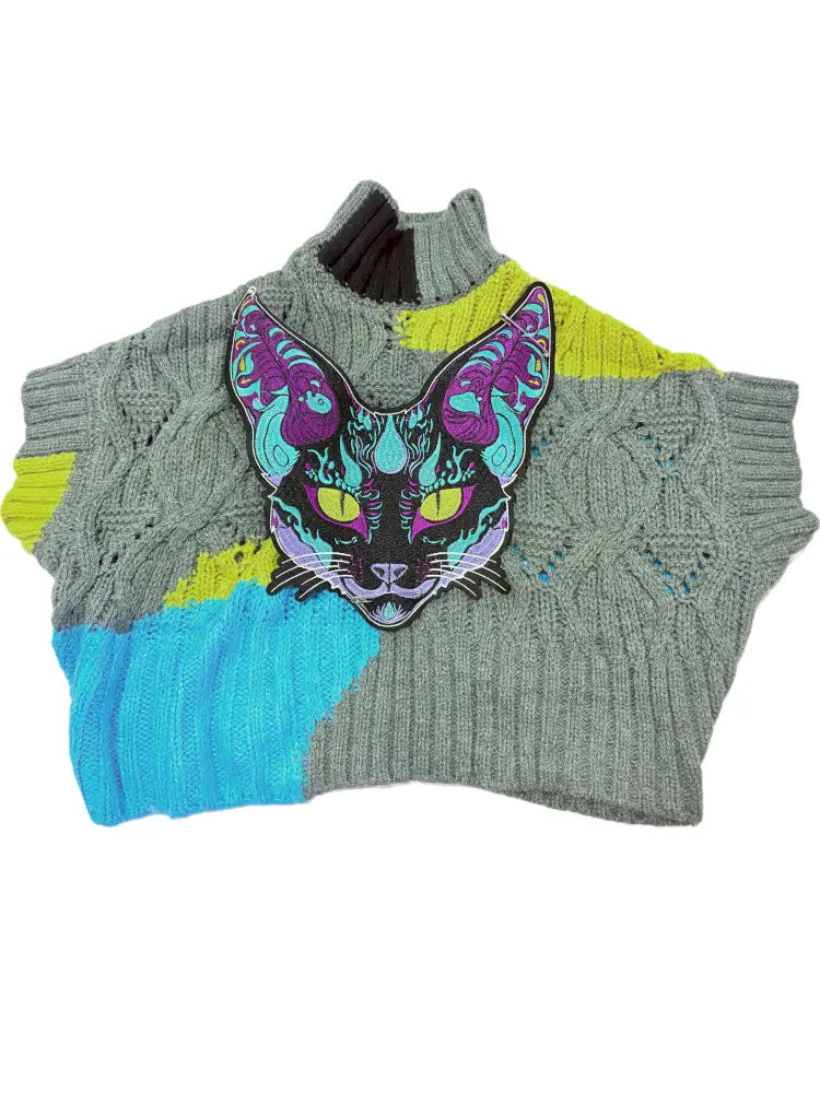 Color-Blocked Sweater Vest【s0000014347】