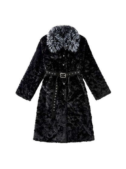 Eco Friendly Fur Panelled Coat【s0000014645】
