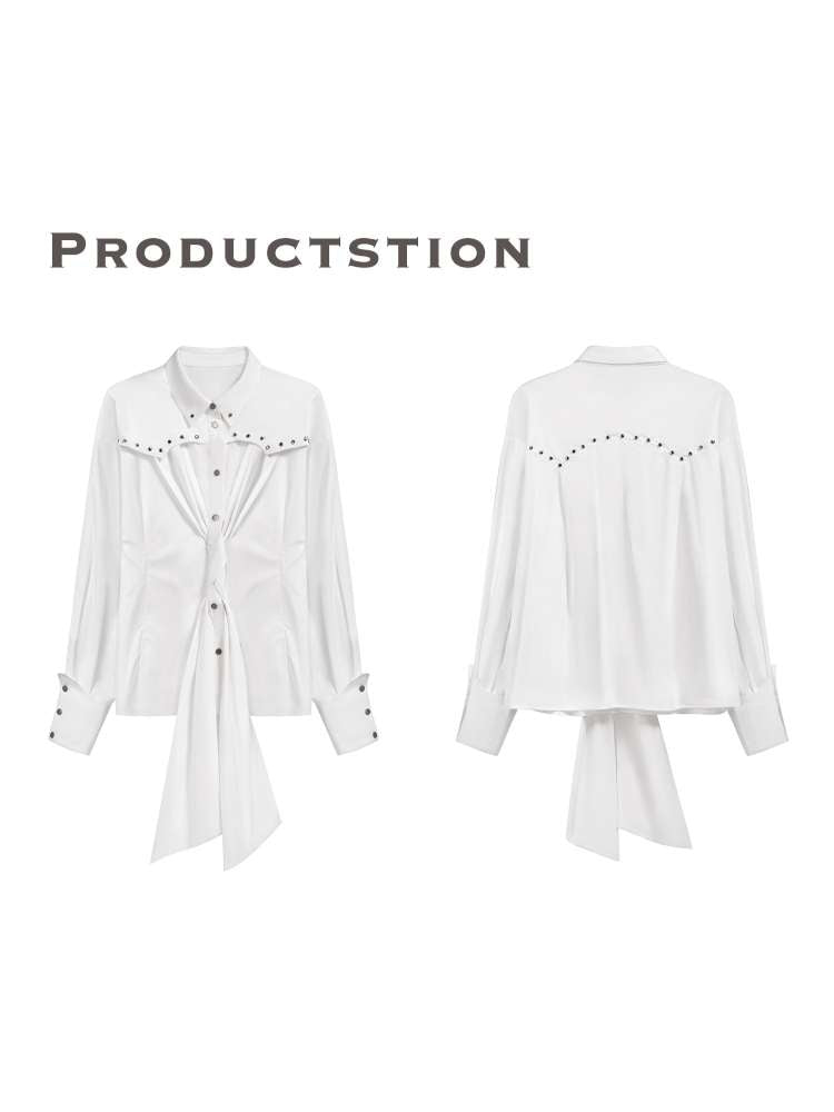 Playful Strap Rivet Cargo Shirt【s0000015388】