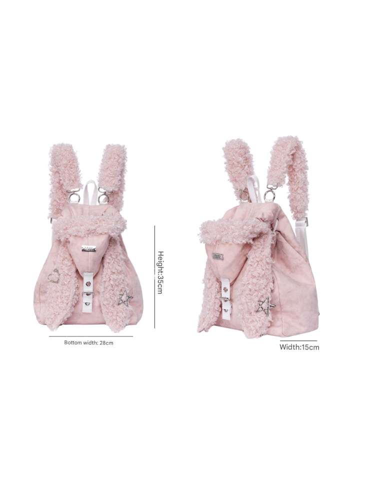 Rabbit Ears Cute Fur Crossbody School Bag【s0000014616】