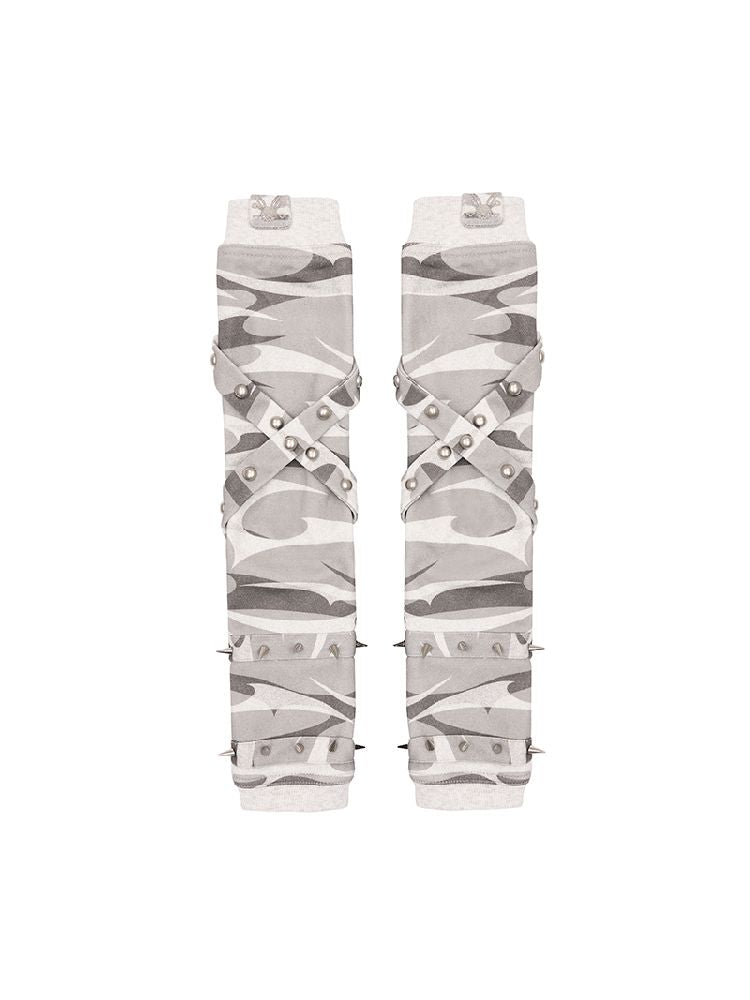 Rivet Embellished Gloves【s0000012184】