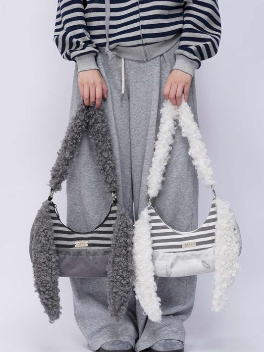 Rabbit Plush Versatile Commuter Crossbody Bag【s0000014618】