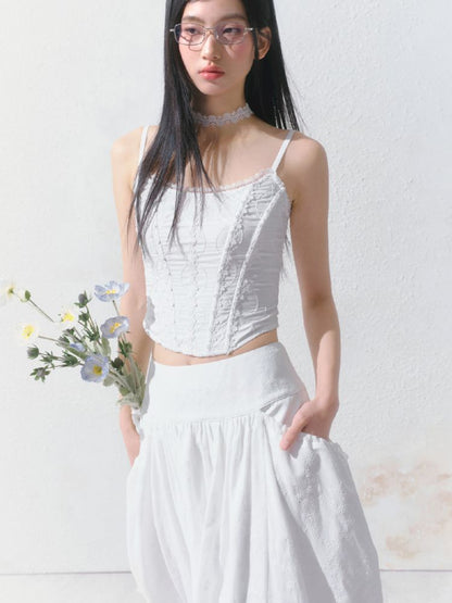 High-Waisted Half-Length Skirt【s0000012154】