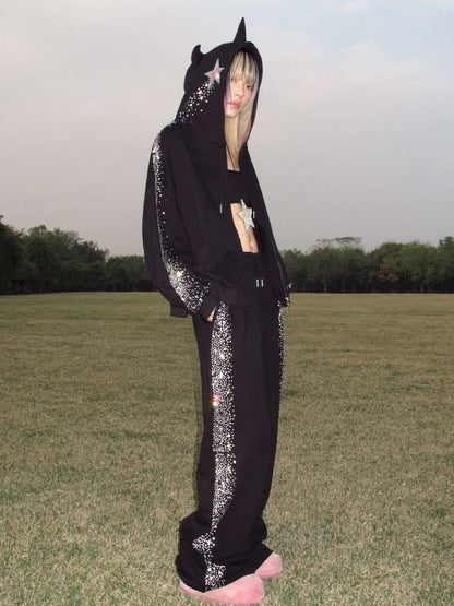 Horse Crying Unicorn Sweatpant【s0000015385】