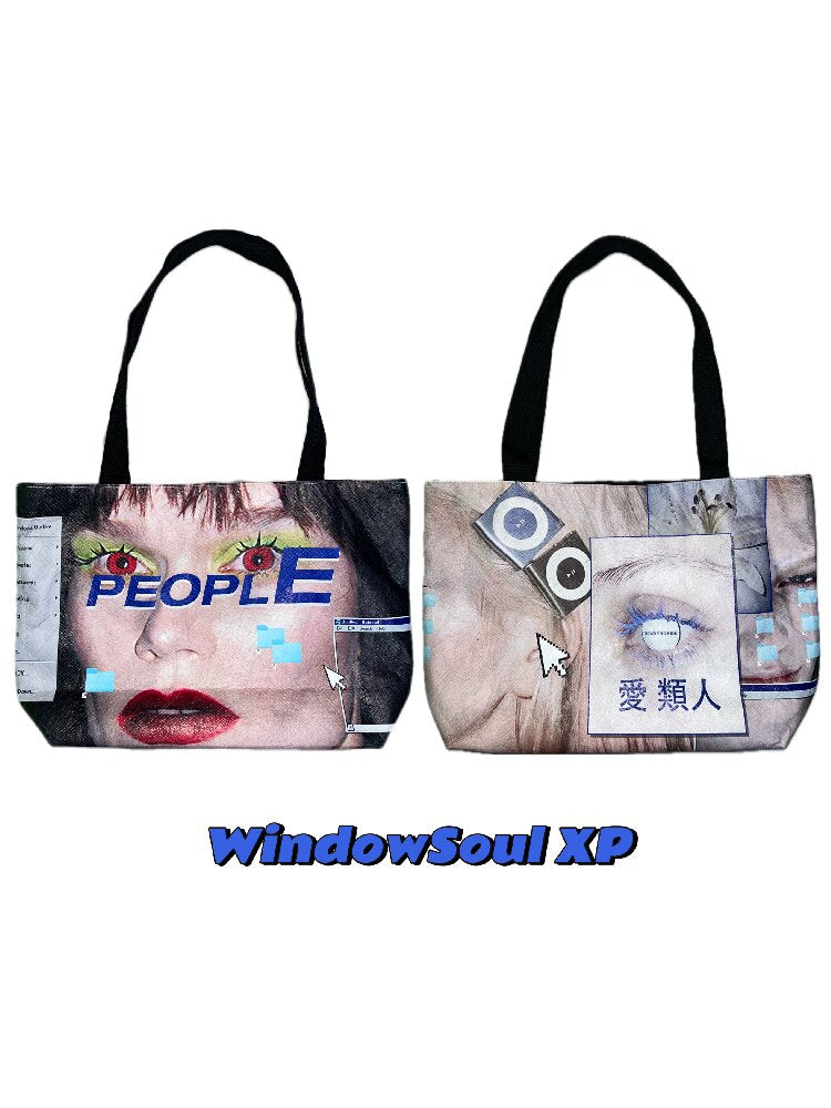 Dupont Paper Y2K Large Tote Bag【s0000016283】