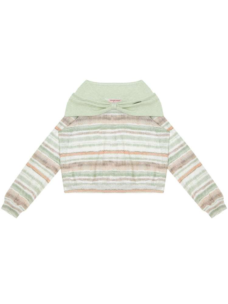 Spring Mist Butterfly Knit Top【s0000015428】