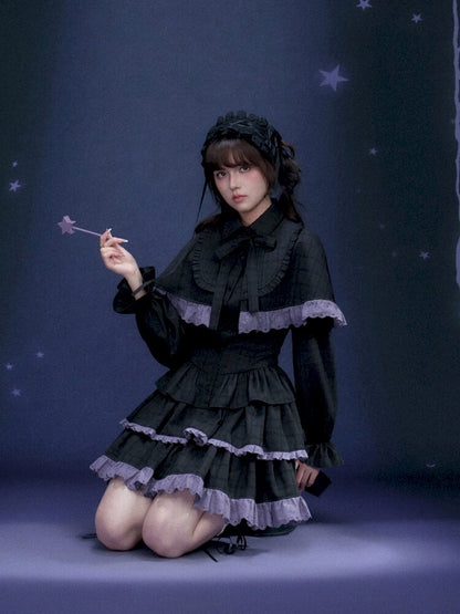 Astrology Magic Purple Cake Dress【s0000015446】