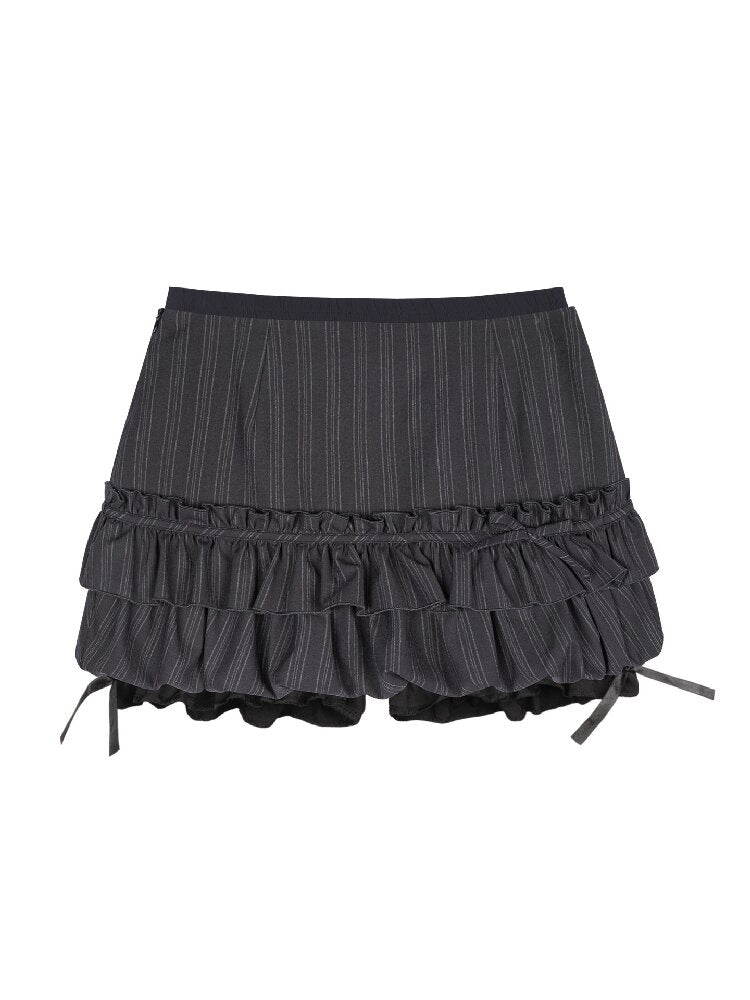Souffle Double Waist Skirt Pants【s0000017866】