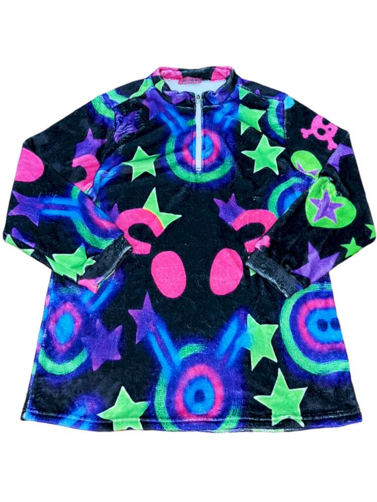 Loose Thin Pile Long Sleeve Top【s0000014630】