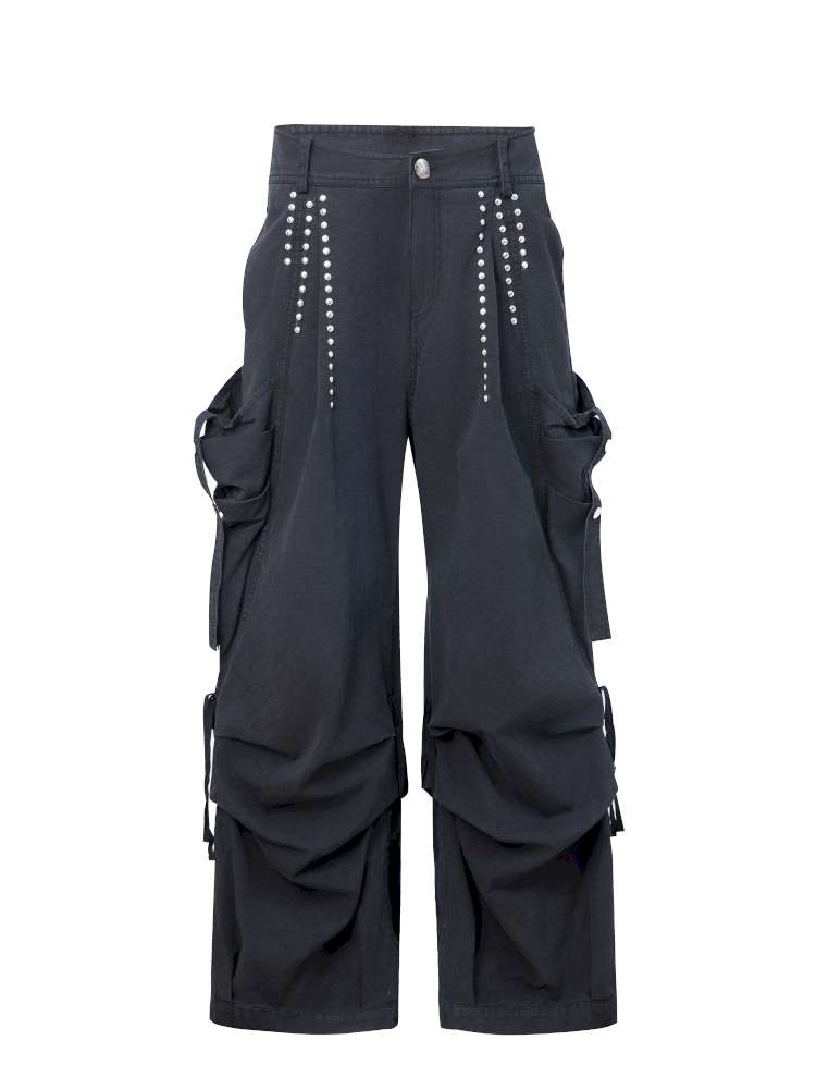 Vintage Street Functional Cargo Pants【s0000014714】