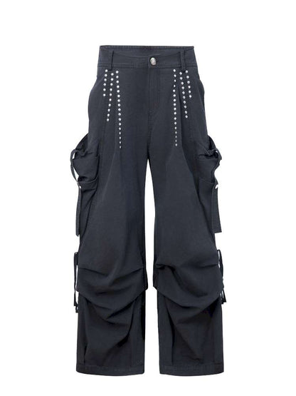 Vintage Street Functional Cargo Pants【s0000014714】