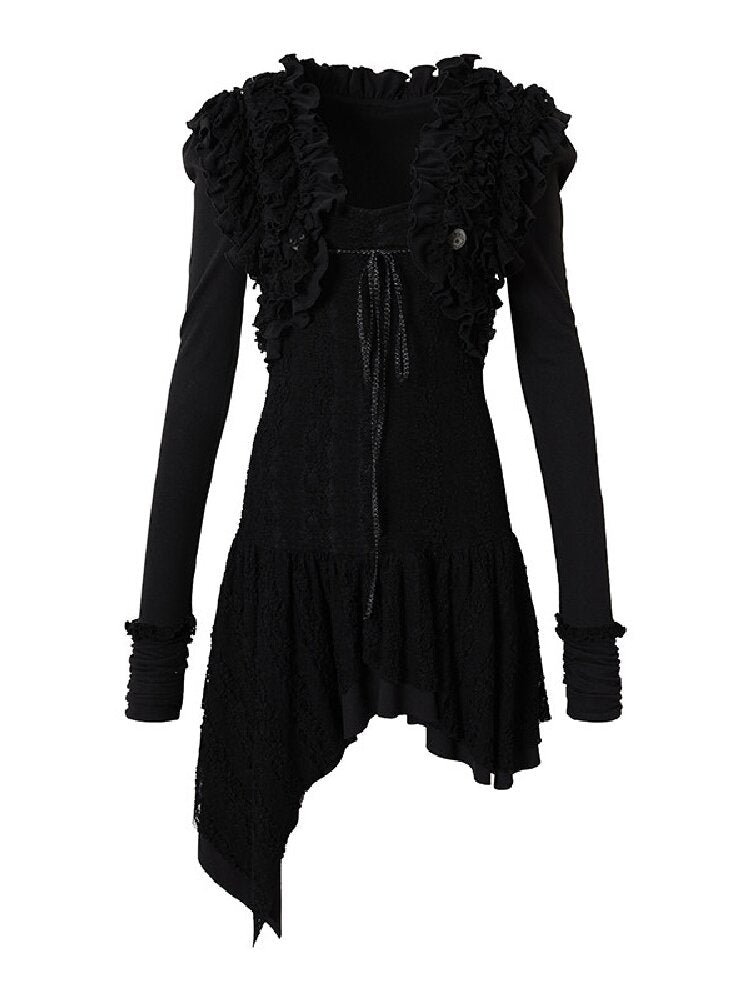 Punk Print Stretch Knit Dress【s0000019153】
