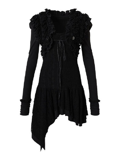 Punk Print Stretch Knit Dress【s0000019153】