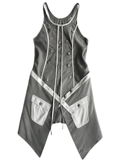 Medieval Pleated Slip Dress【s0000017977】