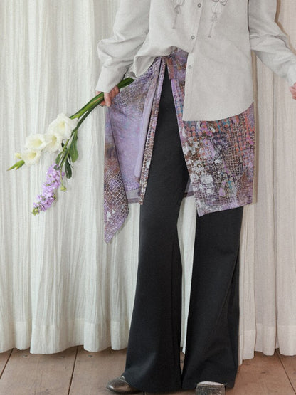 Twilight Printed Bell Bottoms【s0000015456】