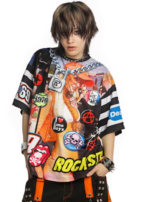 Punk Rock Band Subculture T-shirt【s0000015892】