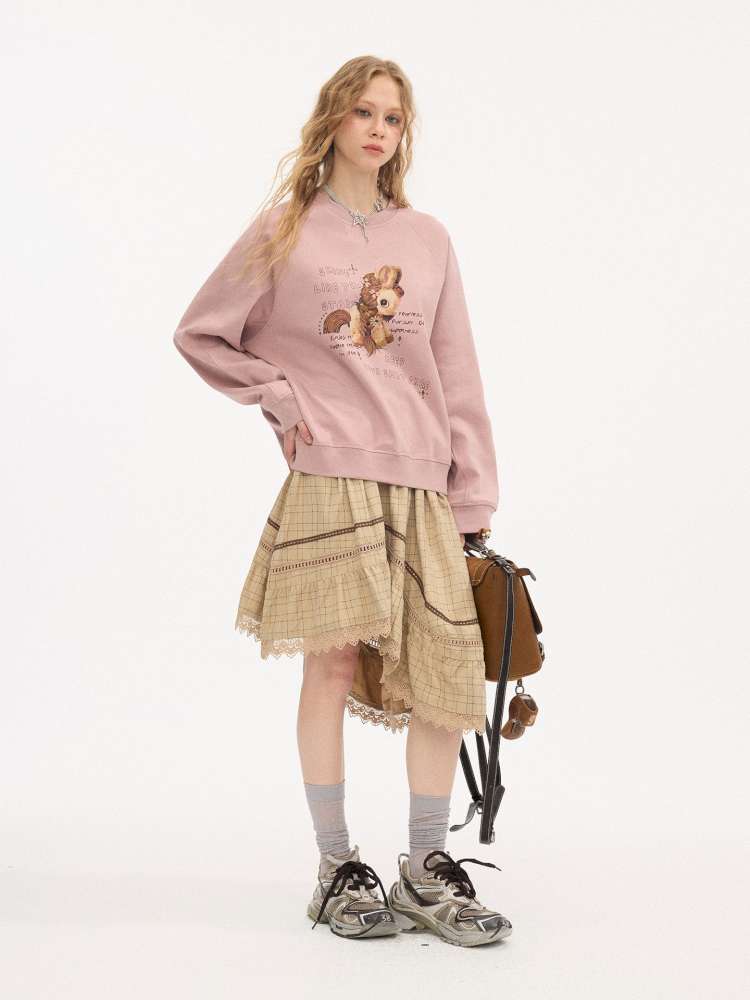 Irregular Wave Panelled Skirt【s0000015418】