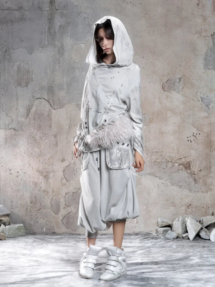 Detachable Fur Collar and Belt【s0000014128】