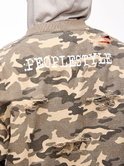 Retro Flight Baseball Jacket【s0000011352】