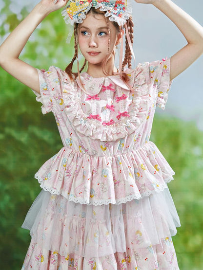 Cute Skirt Lolita Niche SweetHeart Girl Dress [S0000008762]