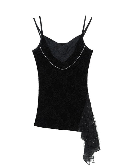 Mid Length Retro Gothic Camisole【s0000018381】