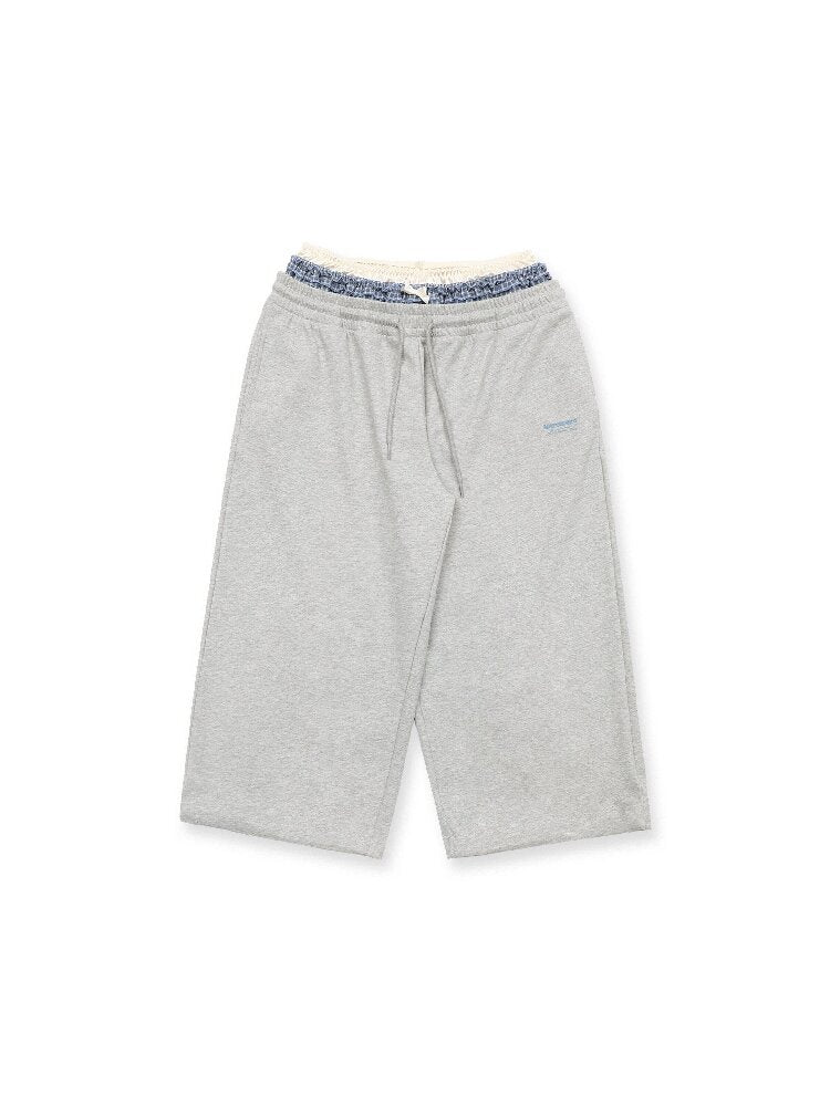 Fake Two Piece Waistband Shorts【s0000017436】