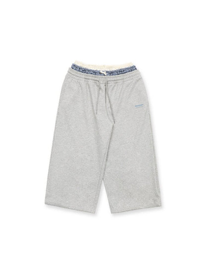 Fake Two Piece Waistband Shorts【s0000017436】
