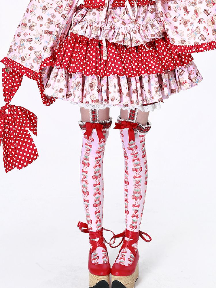 Vintage Girl Half-body Skirt【s0000012187】