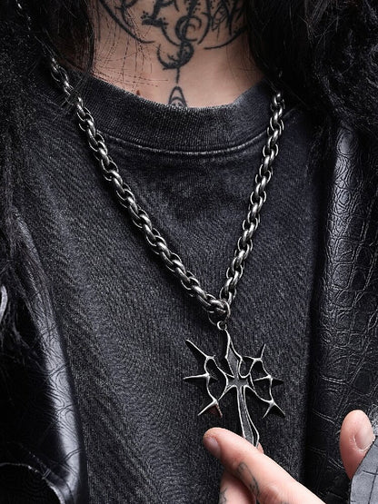 Castle Eternal Goth Heavy Necklace【s0000018976】