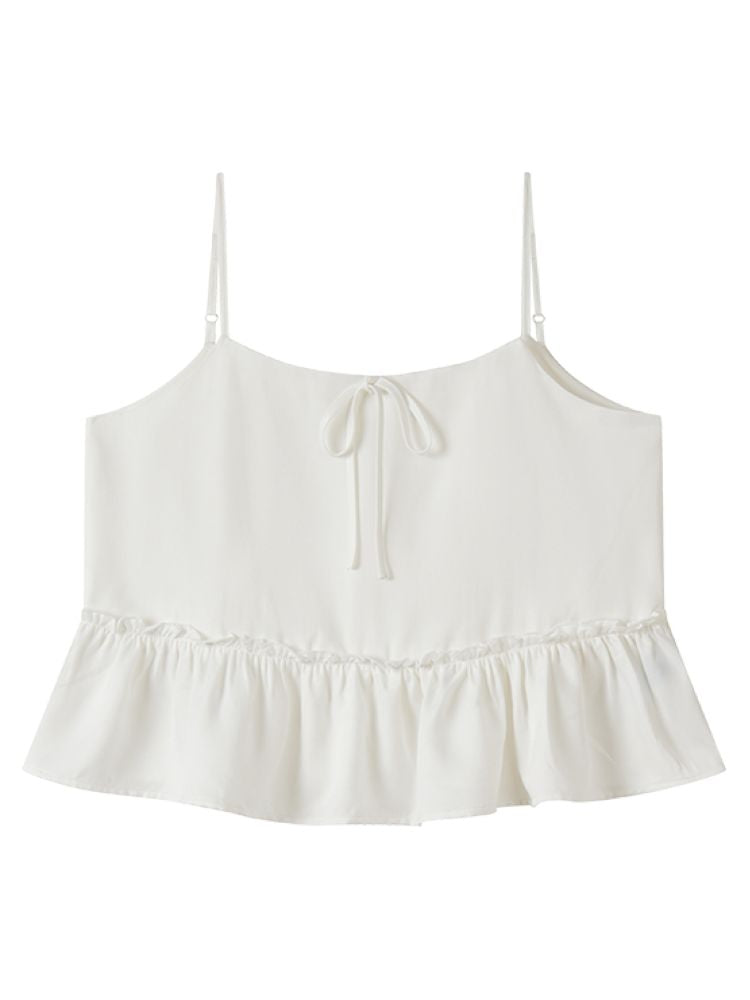 Pure white strapless tops【s0000012956】