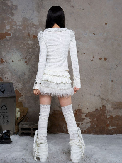 Hairy Cake Short Skirt [S0000010499]